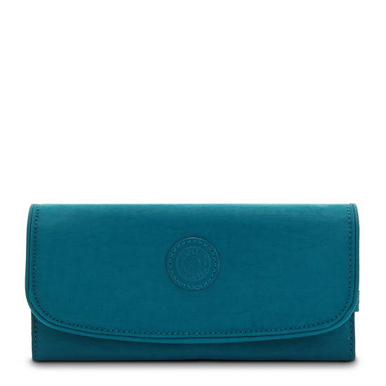 Portefeuilles Kipling Money Land Snap Wallet Turquoise | FR 1021JP